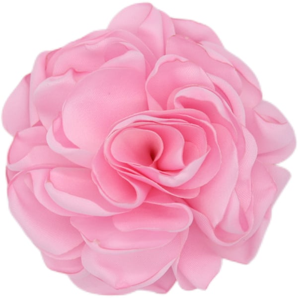 Tyg Stor Rosblomma Brosch Blom Brosch ROSA Style 5