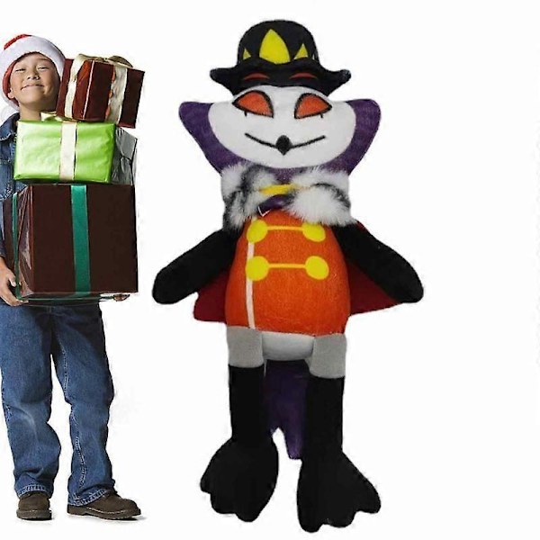 Anime 33cm Stolas Helluva The Circus Plysjleker Søt Asmodeus Blitzo Peluches Tegneserie Dyr Myke Utstoppede Dukker For Gutter Gaver