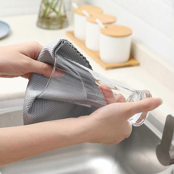 Disktrasor i mikrofiber för diskning, diskhanddukar och disktrasor