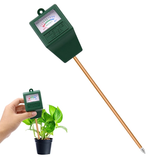 Soil Moisture Meter, Soil Test Kit, Moisture Meter for Plants, Plant Water Meter for Garden Lawn Farm Indoor & Outdoor Use