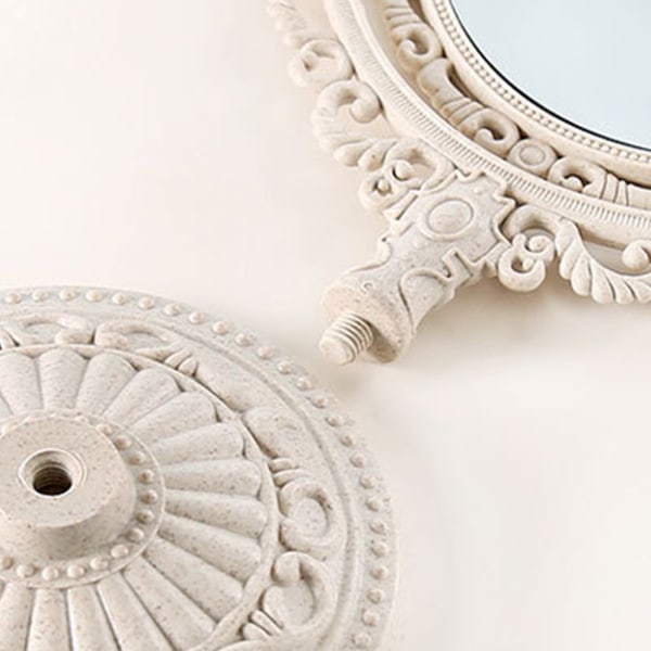 Sminkspegel, bordssminkspegel Dubbelsidig förstorande sminkspegel med 360 graders rotation