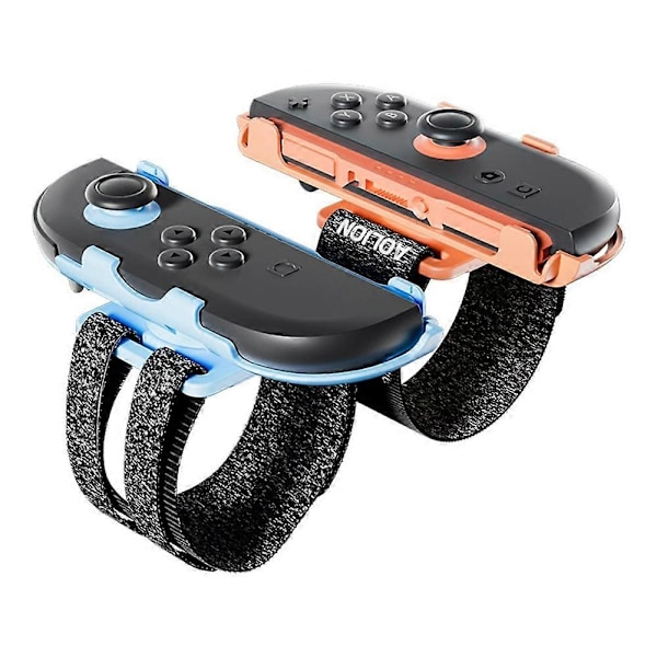 Aolion spilarmbåndsrem til Switch 2 Controller armbånd til NS2 Full Dance Power Joycon Controller tilbehør blå orange Blue orange