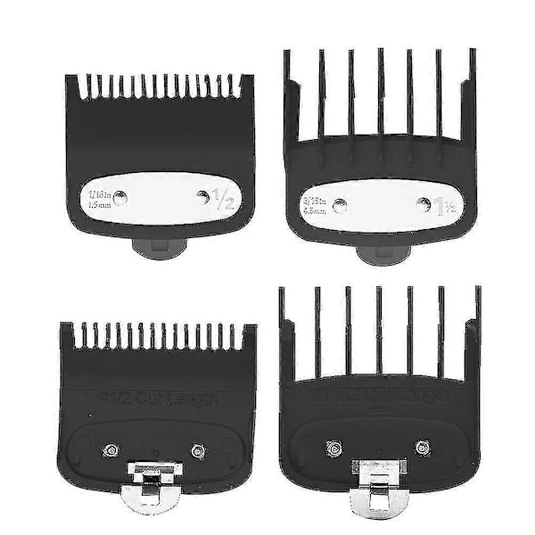 2 stk. Hårklipper Begrænsningskam Guide 1,5 mm/4,5 mm Størrelse Barber Udskiftning Til