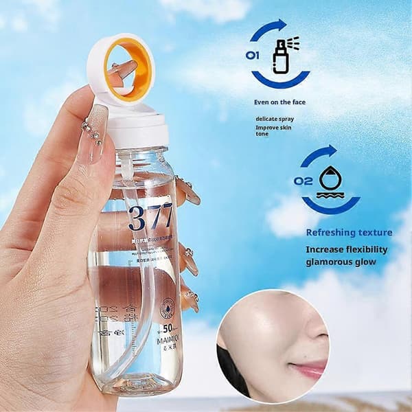 +377 Whitening Sunscreen Spray Multi Effect Isolating SPF50+ Solcreme B5I2 90ml vit