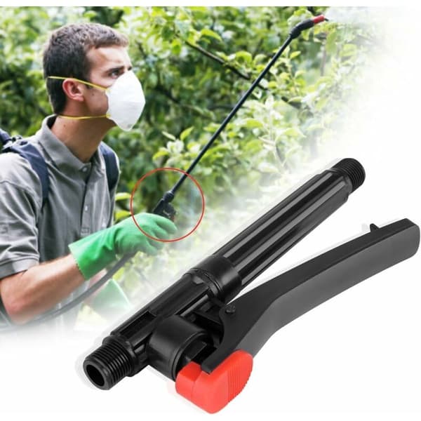 Backpack Sprayer Handle Automatic Locking Spray Switch Garden Hose Spray Gun Garden Accessories Weed Control Pest Control L