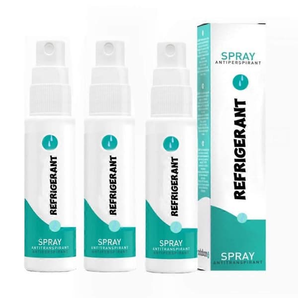 Antiperspirant Deodorant Spray 30ml Mod Svedige Hænder Svedfødder Sved 3pc