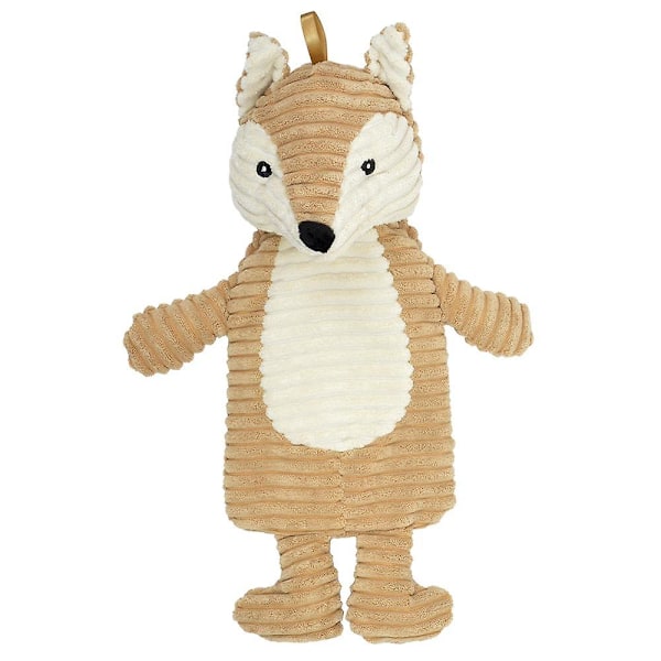 A2Z Lämpöpullo 750ML Pehmeä Pehmo 3D Eläin Fleece Päällinen Lämpöpullo Fox