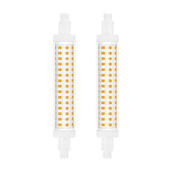 Ampull LED, 15W Dubbeländad Linjär Ljuskälla 220V 130W Naturvitt 4000K (Ej Dimbar, 2-pack)