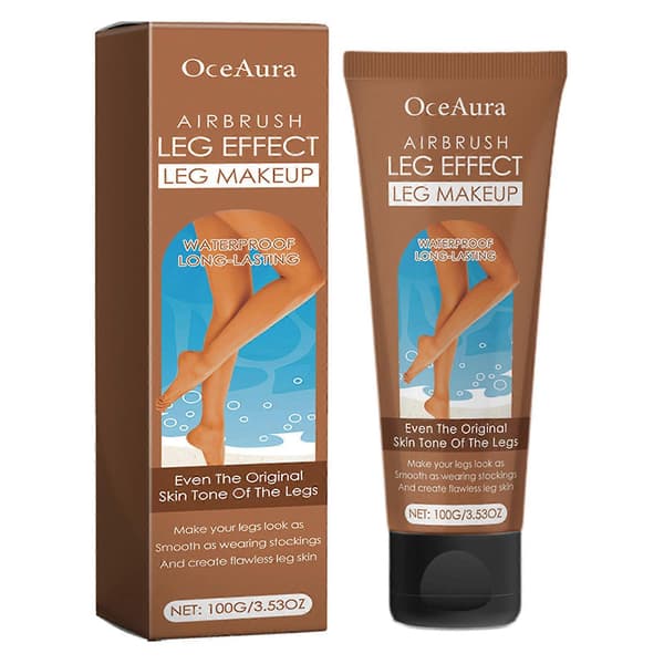 Vattentät Ben Kroppssminkning Ingen Överföring Vattenresistent Kladdfri Ben Concealer Lotion Bronze