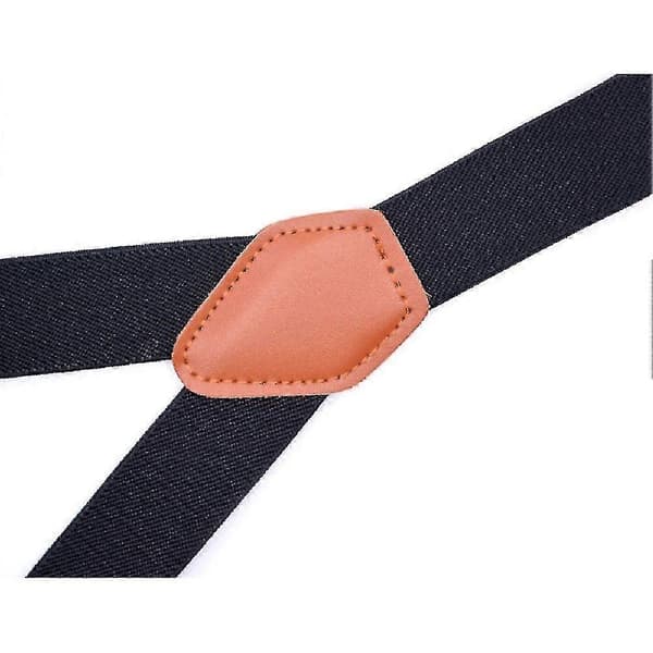 Stilfulde Unisex Seler med Butterfly Sæt - Justerbart Elastikbælte til Kvinder og Mænd (155-180cm Højde) - 3 Klips Design