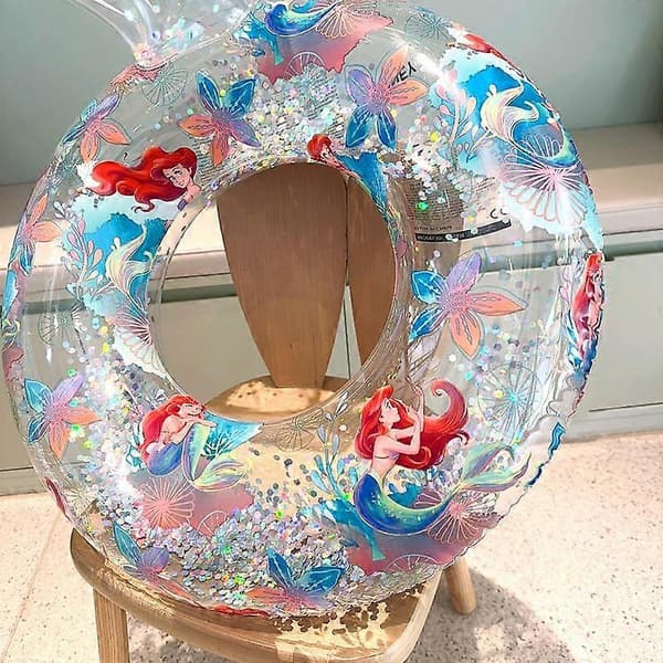 Havfrue Pool Float, Havfruehaleformet Pool Svømmerør Ring Floatie