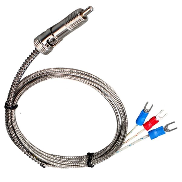 Nem installation Sensor PT100 Termoelement Probe Kedeltemperatursensor til laboratorietest og produktionslinjer 2 meter 2 meters
