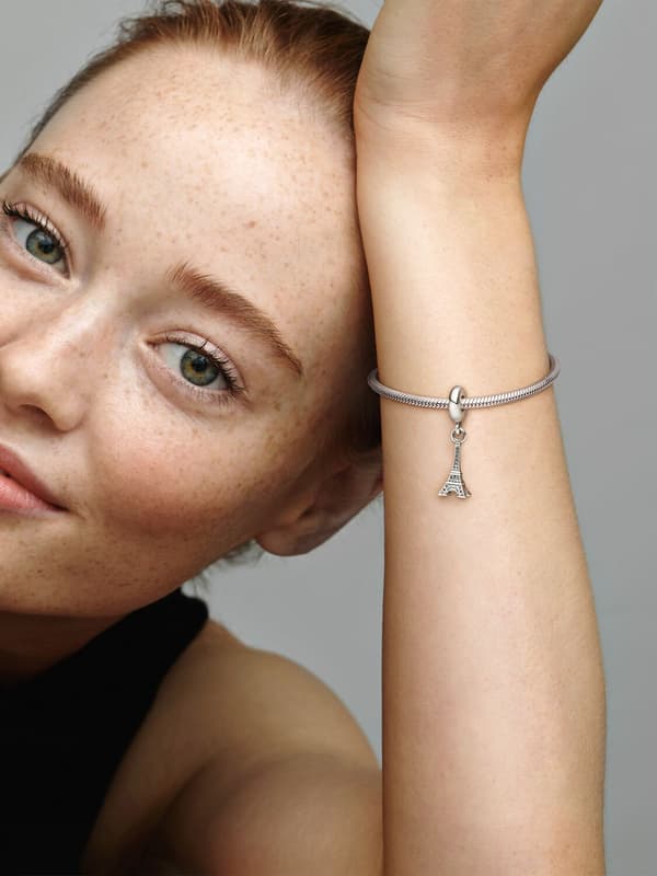 Pandora - Paris Eiffeltårnet Dingle Charm - Sterlingsølv