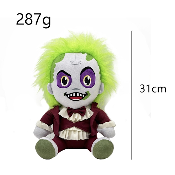 Beetlejuice Skulder Beetlejuice Mester af Underverdenen Plyslegetøj Dukke A