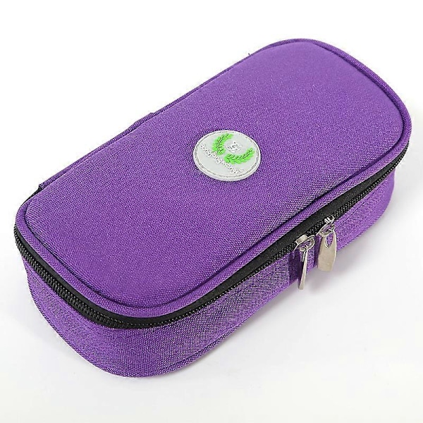 Portabel vattentät kylväska för insulin för resor (blå) 1 styck Purple