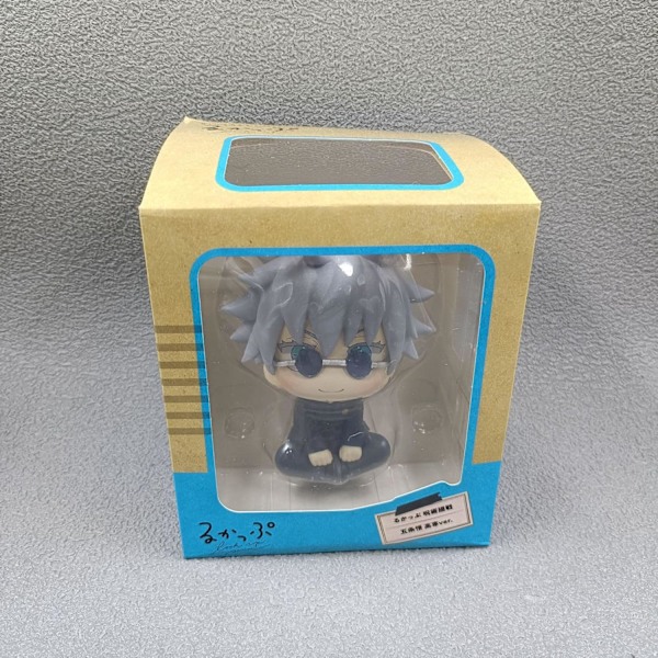 Puruuige 2 stk Satoru Gojo/Toge Inumaki Figur Statue 9.94cm Tegneserie Figur Modell Leke Samleobjekt Ornament Gave C