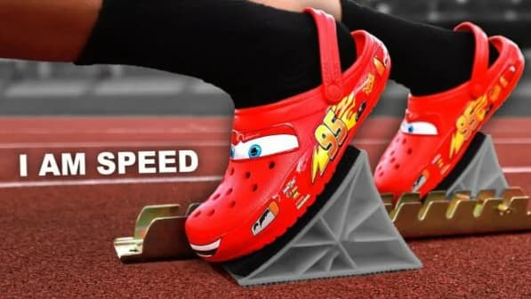 Crocs Lynet McQueen - Lynet McQueens Udendørs Hjemmesko og Tøfler M5M7/37