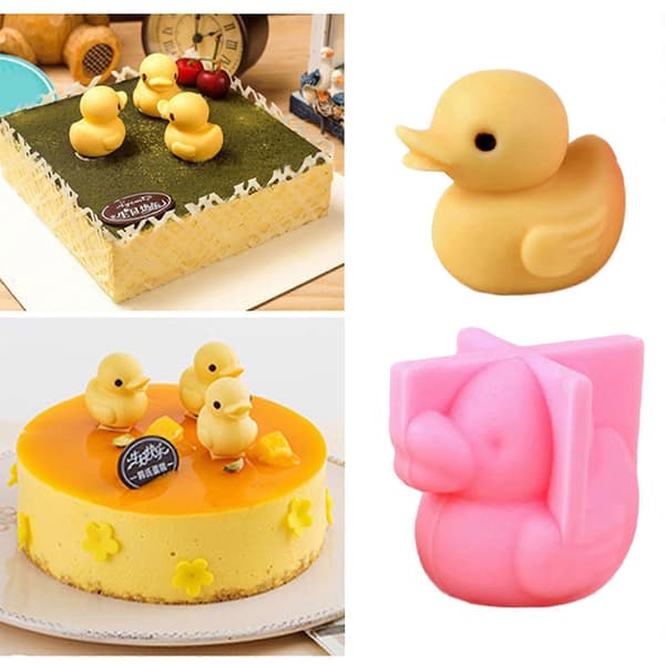 3D And Silikone Lysforme til Epoxyharpiks Håndlavet Lys Sæbe Chokoladeform Fondant Silikoneform Kageforme S