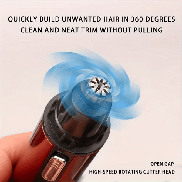 Rechargeable Nose Trimmer - Perfect for Nose & Ears