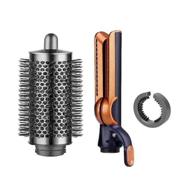 Rund Volymborste Luftflödesfäste för Airwrap Styler HS01 HS05 HS08 Hårtork Diffusormunstycke C