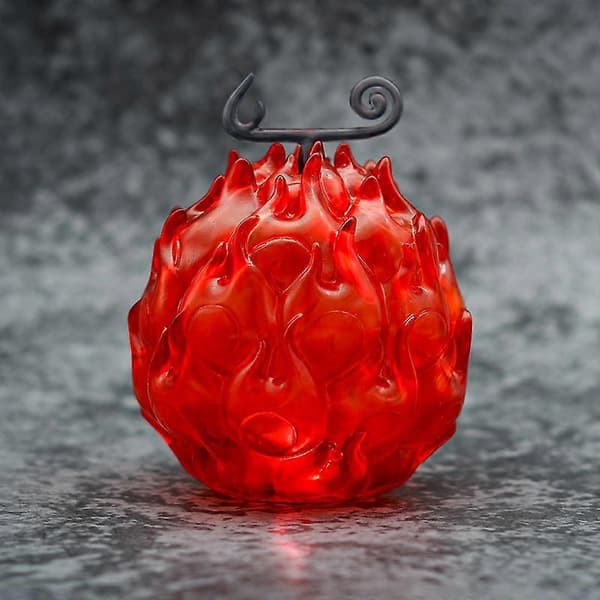 Anime One Piece Gk Demon Rubber Dark Burn Surgery Glow Devil Fruit Action Figure Modell Leksaker Samling Modell Barnpresenter A