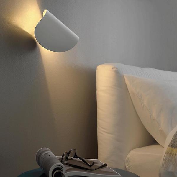 Nordisk vägglampa sovrums nattlampa gångväg korridor vägglampa modern minimalistisk vardagsrum vägglampa