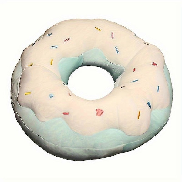 Simuleringsdonutkudde i plysch, söt sovkudde, soffa- och tupplurkudde, docka raspberry