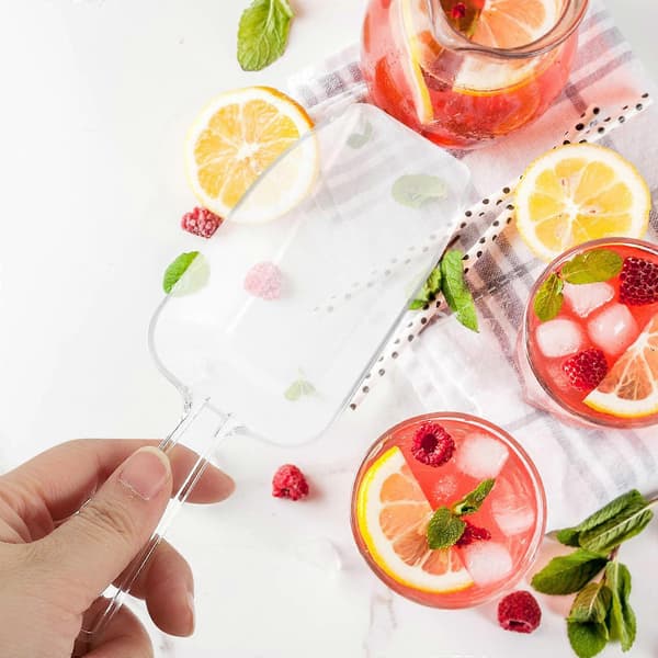 Isspade Transparent Plast Isspade för Mätning 5st Mini Klara Spadar