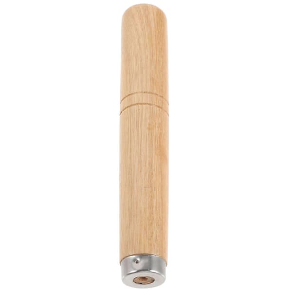 Replacement Handle for Pot Wood Firm Grip Replacement Accessory for Pots and Pans 16.5x2.5cm 1Set Beige