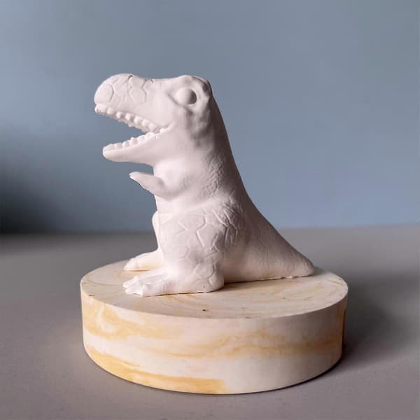 Dinosaur figur silikone lysforme til epoxyharpiks lys sæbefremstilling forme slik chokolade fondant silikoneforme