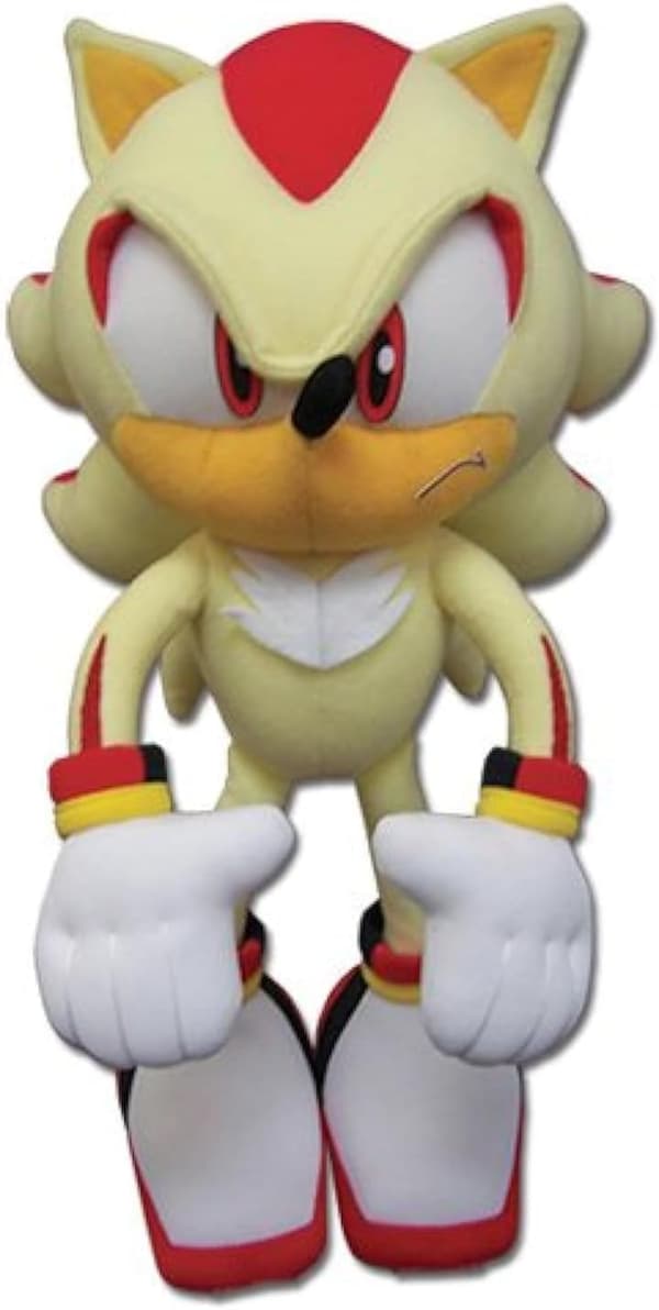Animation Great Eastern GE-52631 Sonic The Hedgehog Super Shadow Pehmolelu, 30 cm