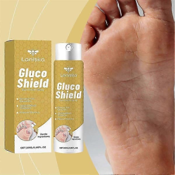 Gluco-Shield Bi-Gift Sår Spray Lang Beskyttelse Lange Kontortider_ecs 2pcs