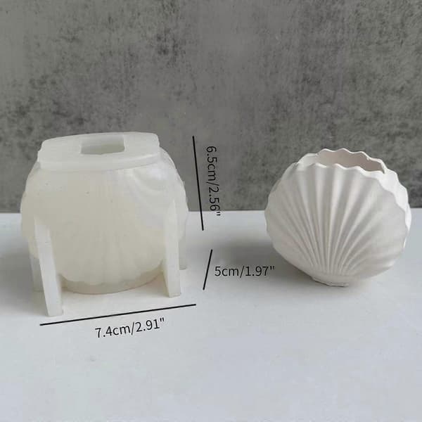 Silikoneforme til cementform til urtepotteform epoxyharpiks silikone lysform beton cement lerfremstillingsform
