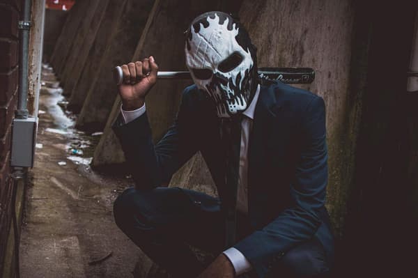Airsoft Skull Maske med PC-linser Taktisk beskyttelse Cosplay Ansiktsmasker