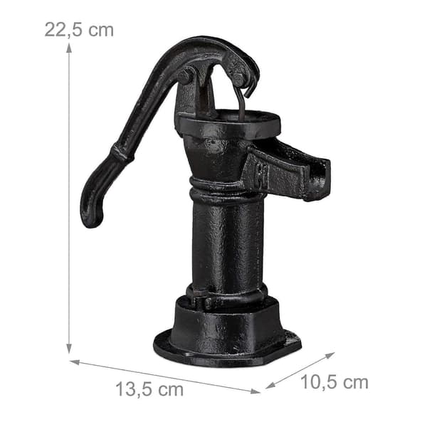 Dekorativ Pump Gjutjärn