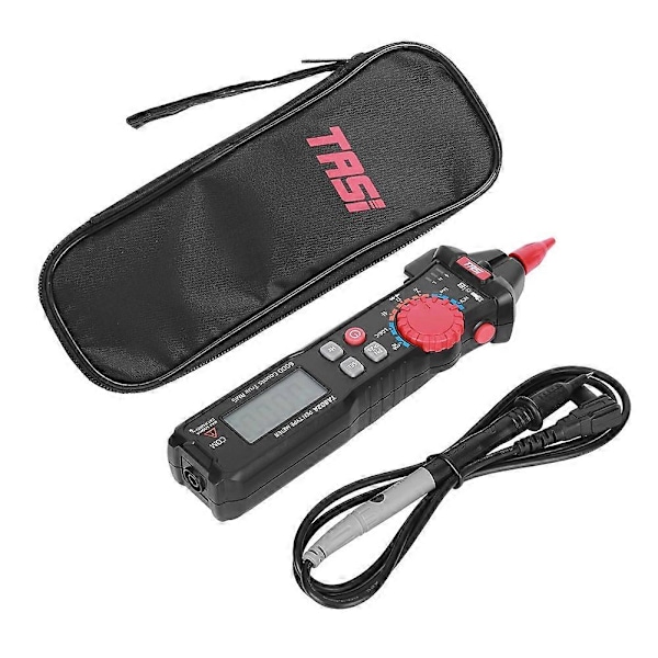 Fickpenna Multimeter Bärbar Mini Smart Digital Mätare Amperemeter TA802A Automatisk Identifiering