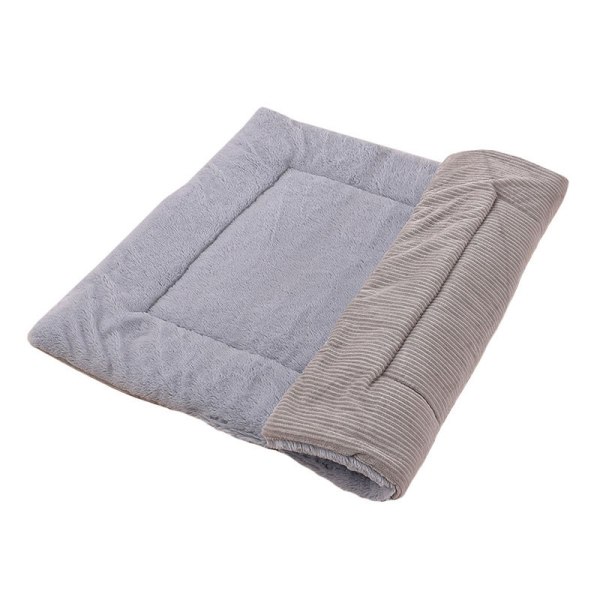 Dog Mattress, Pet Mattress, Dog Blanket XZ014 (S(58 x 38CM), Wicker Gray)