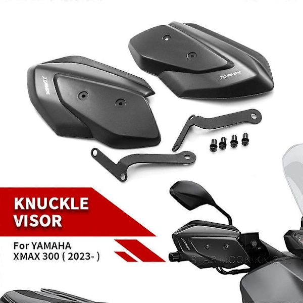 Til YAMAHA XMAX 300 2023- X MAX X-MAX Motorcykeltilbehør Håndbeskytter Skjold Håndbeskytter Beskyttelse Vindskærm Knuckle Visir Red