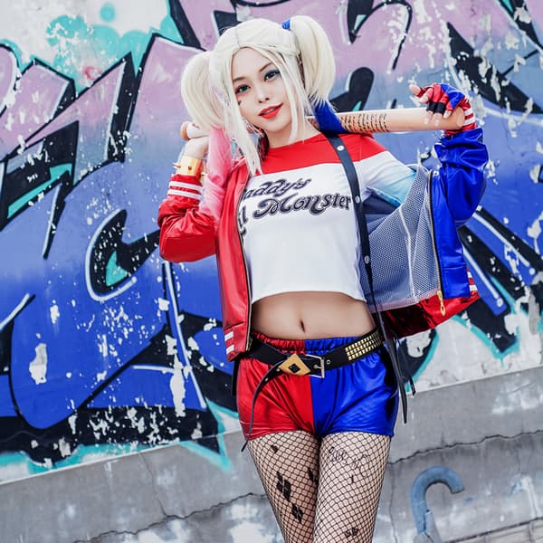 Halloween Sui cide Squad Harley Quinn Sui cide Squad cosplay -asu
