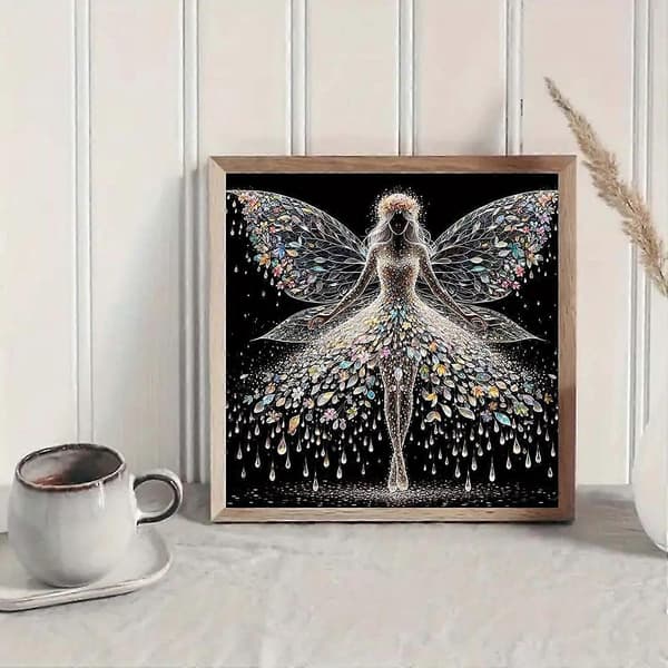 5D Diamantmalingssæt, 30x30 cm 5D Diamantkunst-sæt til voksne