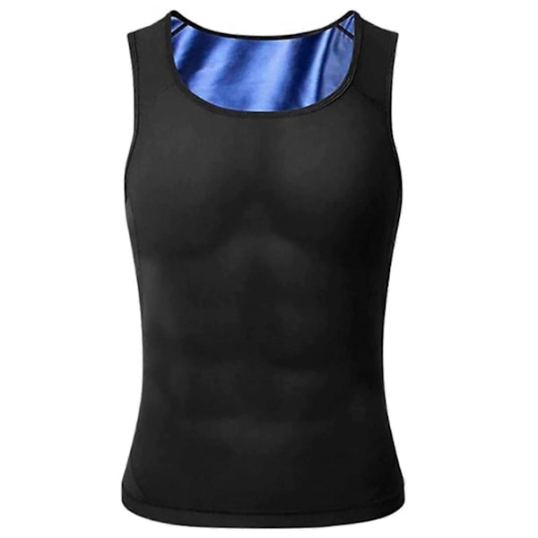 S-5XL Män Gym Underkläder Hudvänligt. Multifunktions Omedelbar Platt Buk Effekt Silver Andningsbar Bantning Body Shapers Väst