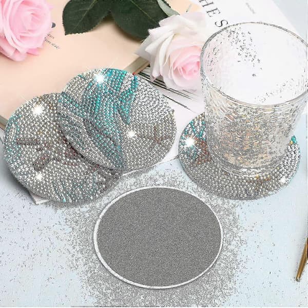 8 stk. Ocean Diamond Coasters Sæt