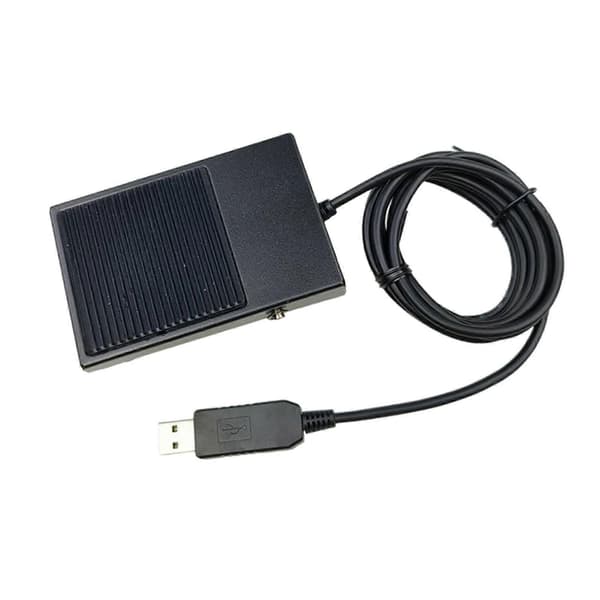 USB Triple Fodkontakt Pedal Musik Sidevender Plug-in Videospil Computer