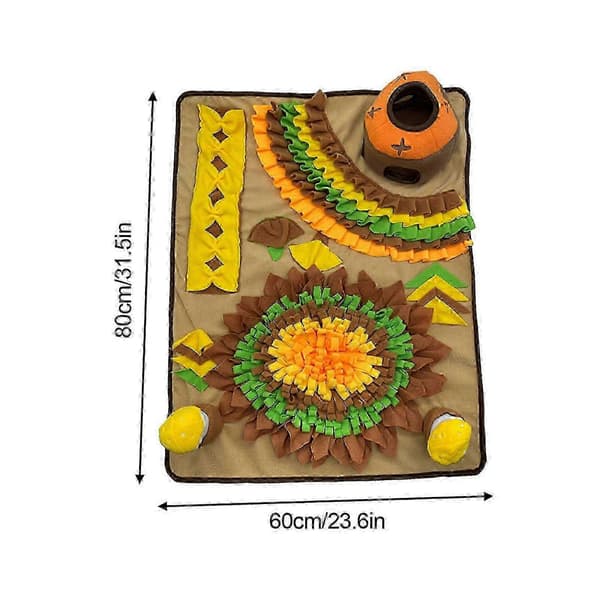 Slow Feeder Snusematte i fleece