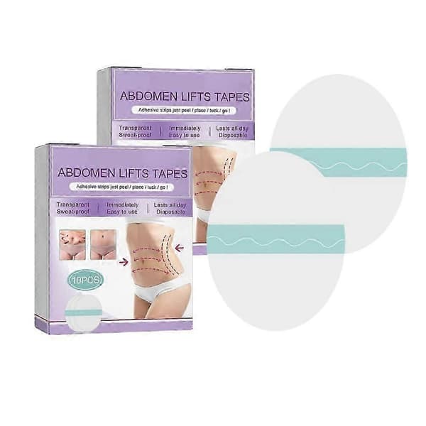 Maglyfttejper, Transparent Osynlig Maglyftplåster, Maglyfttejp Slätar Ut Celluliter 2boxes