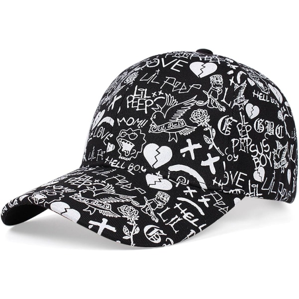 Utendørs sportsbaseballcaps, justerbar tilpasningshette.（56-60CM）