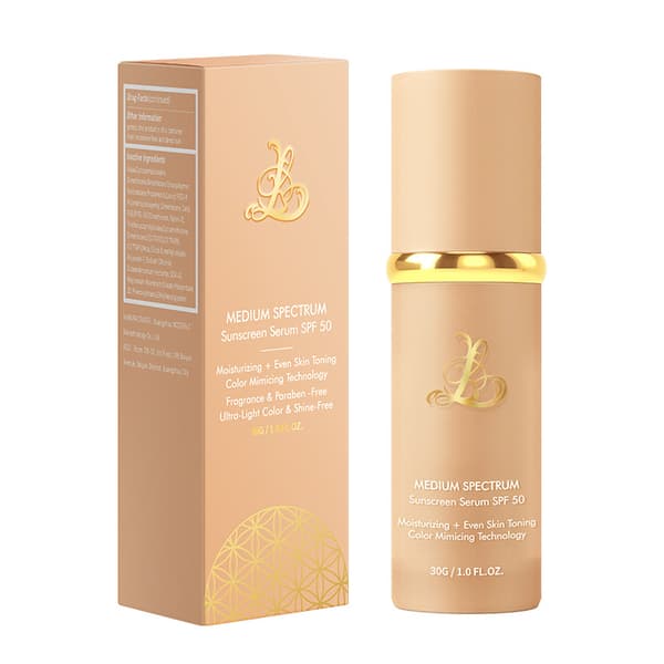Suitable for 4-in-1 Color Changing Foundation with SPF 50+, Medium Spectrum Foundation Makeup, Full Coverage and Long-lasting