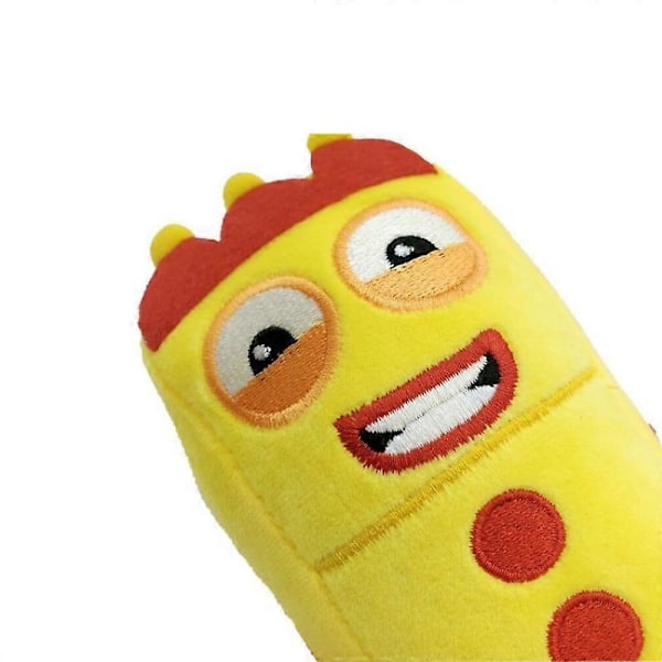 Ny numberblocks plyslegetøj til børn digital animation plysdukke byggeklods digitalt plyslegetøj C