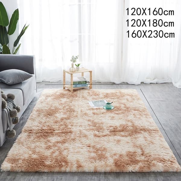 Fluffy tæppe grå 80X160CM 80X160CM - Perfekt grå