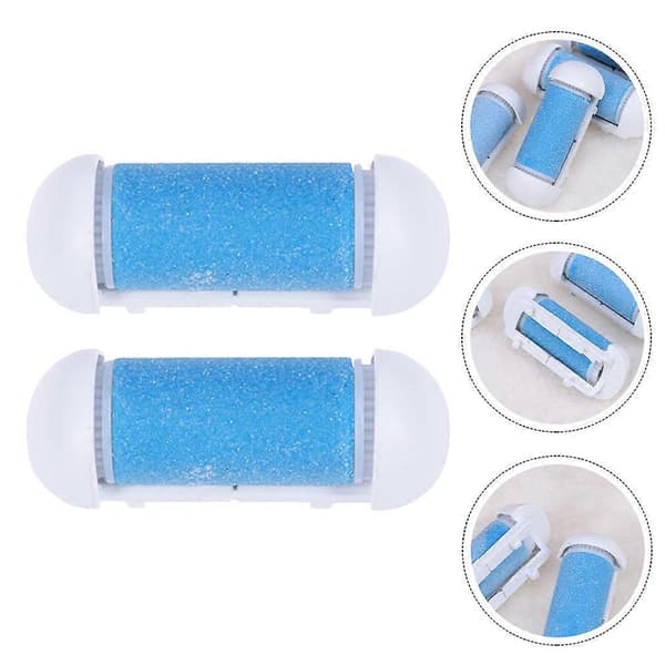 8 Pieces Replacement Rollers for Electric Foot File Pedicure File Rollers Foot Care Tools